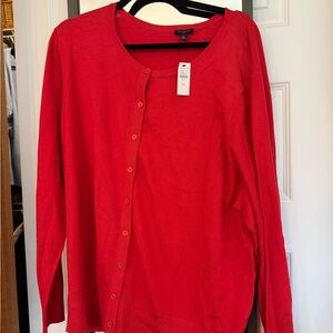 Talbots Red Women's Sweater